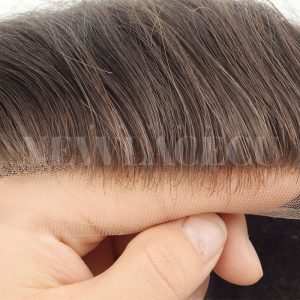 Prótesis de encaje francés masculino (Cabello Indio)