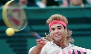 Deportistas profesionales que usan prótesis de cabello - Andre Agassi - Newlacecu.es