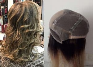 peluca vacuum con top closure